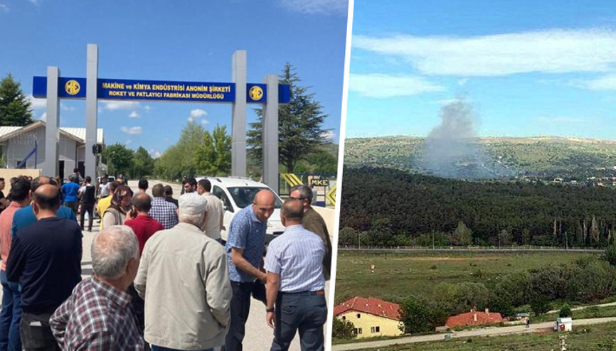 Son dakika... MKE’nin roket ve patlayıcı madde fabrikasında patlama MSB: 5 işçimiz şehit oldu