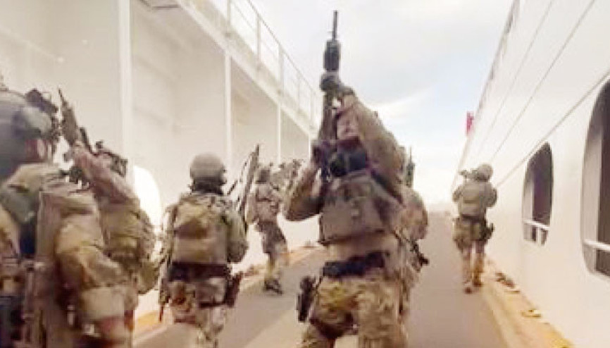 Türk gemisini İtalyan askeri kurtardı