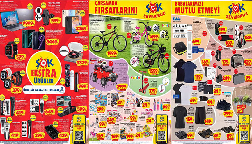ŞOK KATALOĞU 14 HAZİRAN SATIŞTA  Bugün ŞOK’ta neler var Karne günü hediyerleri ŞOK markette…