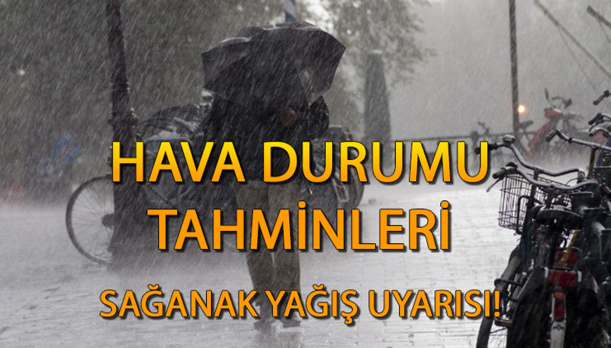 HAVA DURUMU TAHMİNLERİ (METEOROLOJİ) || 12 Haziran 2023 bugün hava nasıl olacak Gök Gürültülü Sağanak Yağışlara Dikkat İl il hava durumu raporları