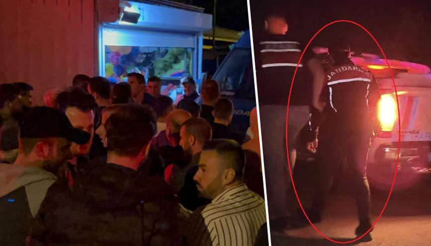 Mahallelinin linç girişiminden jandarma üniforması giydirilerek kurtarıldılar