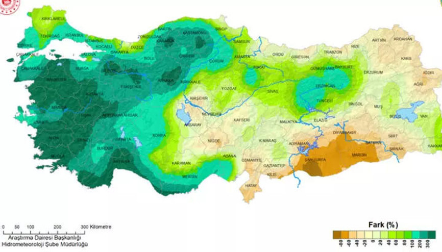 Mayısta 6 bölgede son 32 yılın en yüksek yağışı