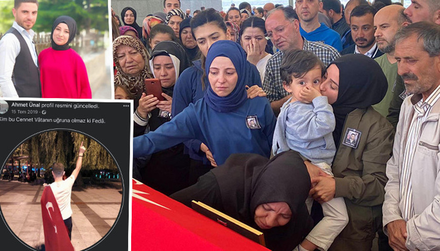 Patlamada şehit olan işçi, 15 Temmuzda şehit olamadığı için ağlamış