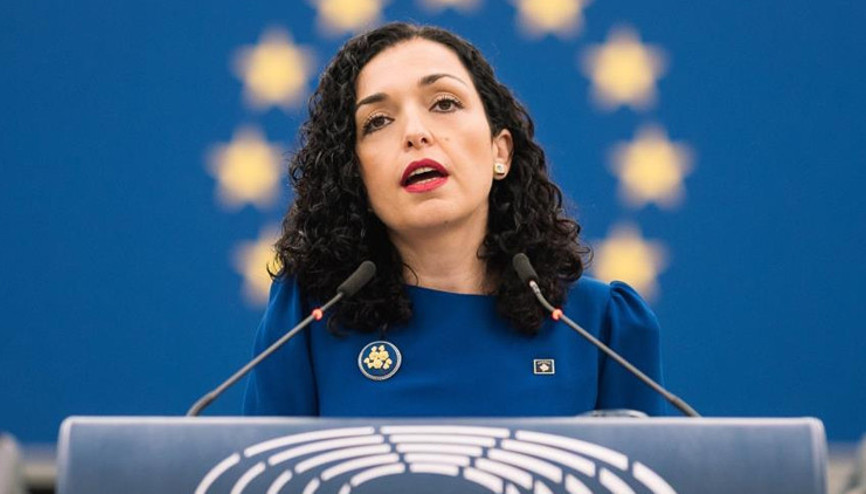 Osmani, AP’ye hitap eden ilk Kosova Cumhurbaşkanı oldu Osmani, AP’ye hitap eden ilk Kosova Cumhurbaşkanı oldu