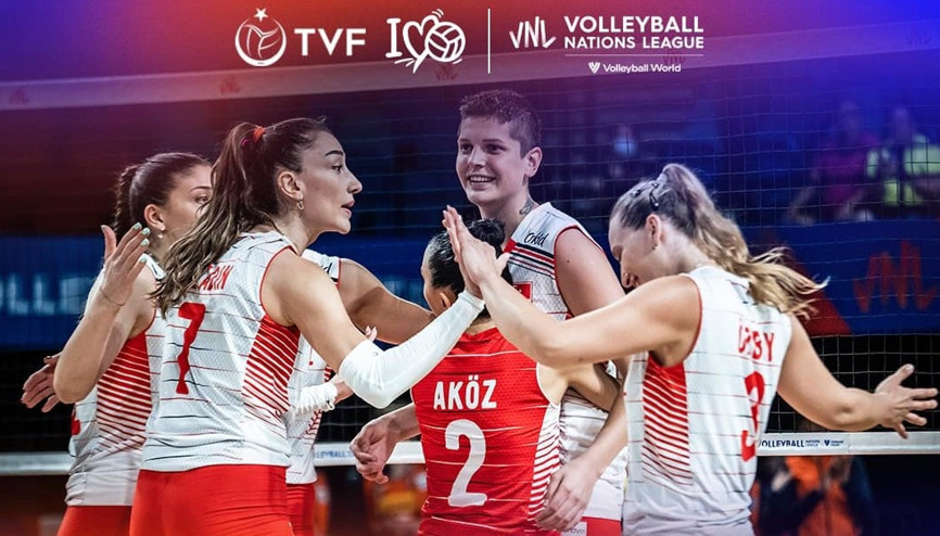 FIVB Milletler Ligi: Hollanda: 0 - Türkiye: 3