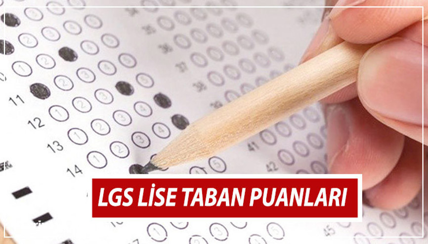 LGS TABAN PUANLARI 2023 | LGS taban puanları ve lise yüzdelik dilimler ne zaman açıklanacak (Anadolu Lisesi, Fen Lisesi, İmam Hatip Lisesi ve Meslek Lisesi taban puanları)