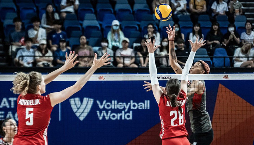 Polonya 3-0 Türkiye (Voleybol Milletler Ligi)
