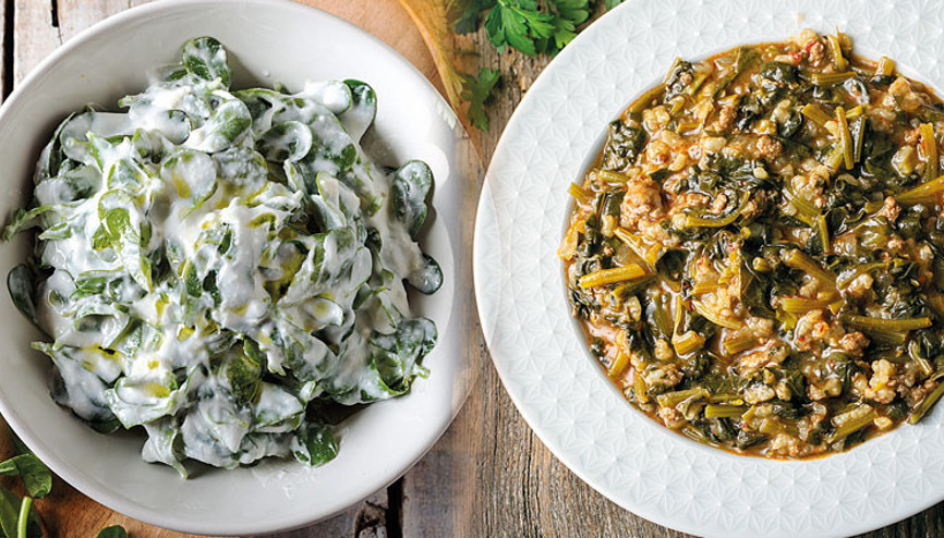 Yoğurtlu semizotu mu semizotu yemeği mi