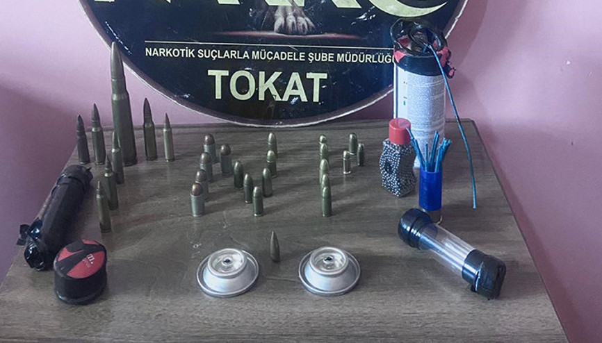 Evinde EYP ele geçirildi, tutuklandı
