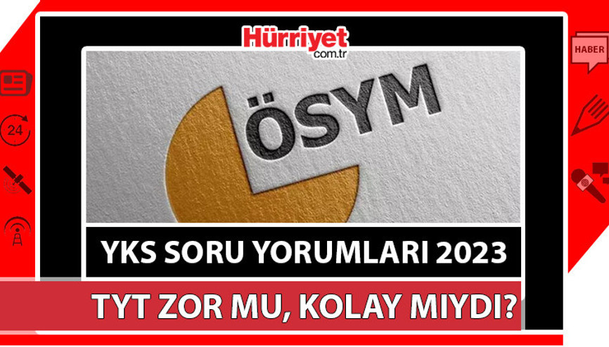 YKS TYT SORU VE UZMAN YORUMLARI 2023 | TYT sınavına Eyfel sorusu damga vurdu.. Türkçe belirleyici oldu 2023 TYT sınavı soruları nasıldı, zor muydu, kolay mıydı YKS TYT yorumları (Türkçe-Matematik-Fen) YKS TYT SORU VE UZMAN YORUMLARI 2023 | TYT sınavına Eyfel sorusu damga vurdu.. Türkçe belirleyici oldu 2023 TYT sınavı soruları nasıldı, zor muydu, kolay mıydı YKS TYT yorumları (Türkçe-Matematik-Fen)