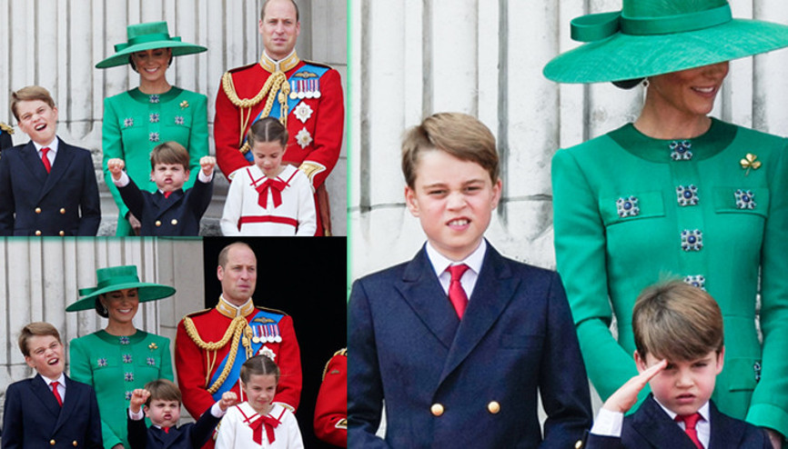 Yine herkesten rol çaldı: Benim adım Louis... Sadece iki dakika uslu durabilirim...