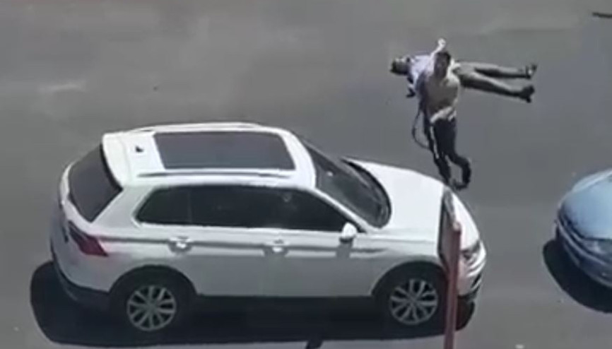Eski koca dehşetinin yeni görüntüleri ortaya çıktı… Katil koca yakalandı