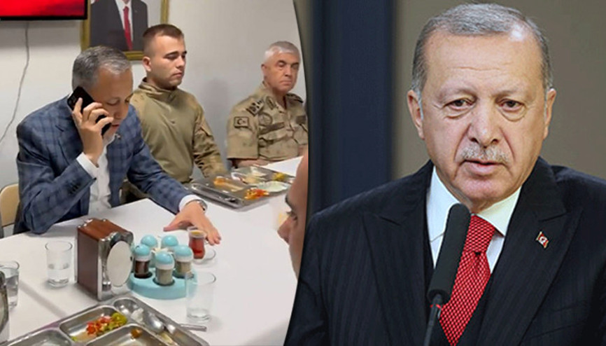 Cumhurbaşkanı Erdoğan, Cudi Dağı Üs Bölgesindeki askerlerle görüştü