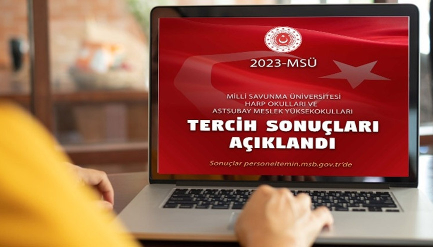 MSÜ 2023 TERCİH SONUÇLARI BELLİ OLDU || Milli Savunma Üniversitesi (MSÜ) tercih sonuçları nasıl öğrenilir Sonuçlar personeltemin.msb.gov.trde