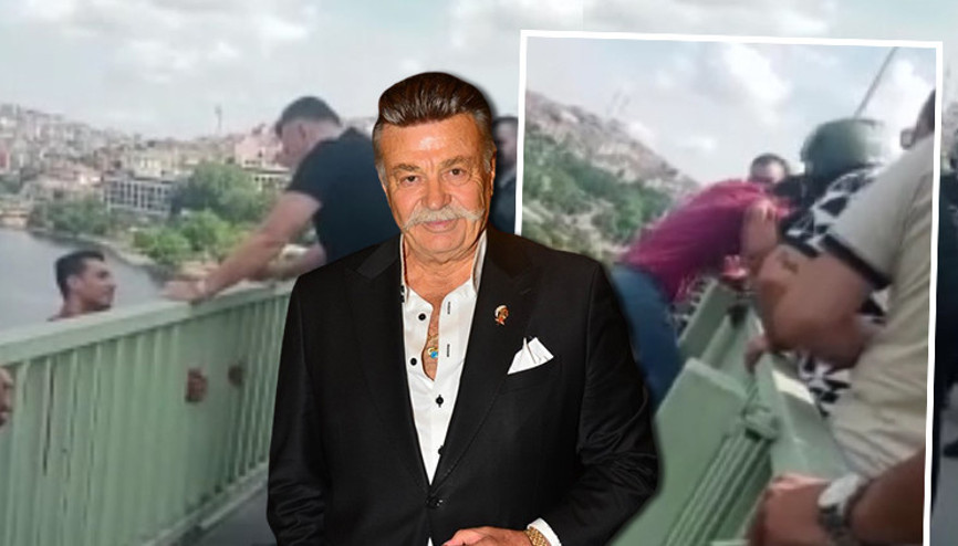 Nuri Alço Haliçte intihar girişiminde bulunan genci engelledi