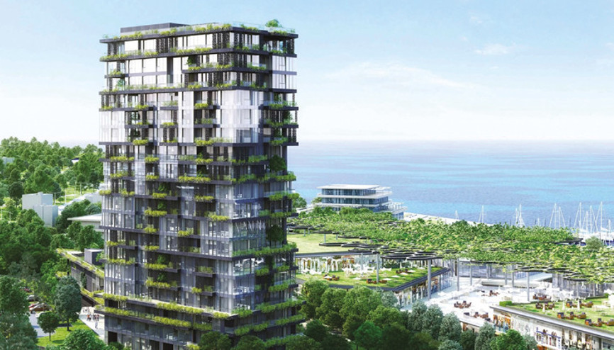 Marina konutları satışa çıktı