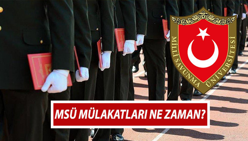 MSÜ MÜLAKATLARI NE ZAMAN 2023 | MSÜ mülakat sınavı hangi tarihte, nasıl olacak İşte MSÜ 2. seçim aşaması Hava Harp Okulu ve Astsubay MYO fiziki yeterlilik  sınavı takvimi