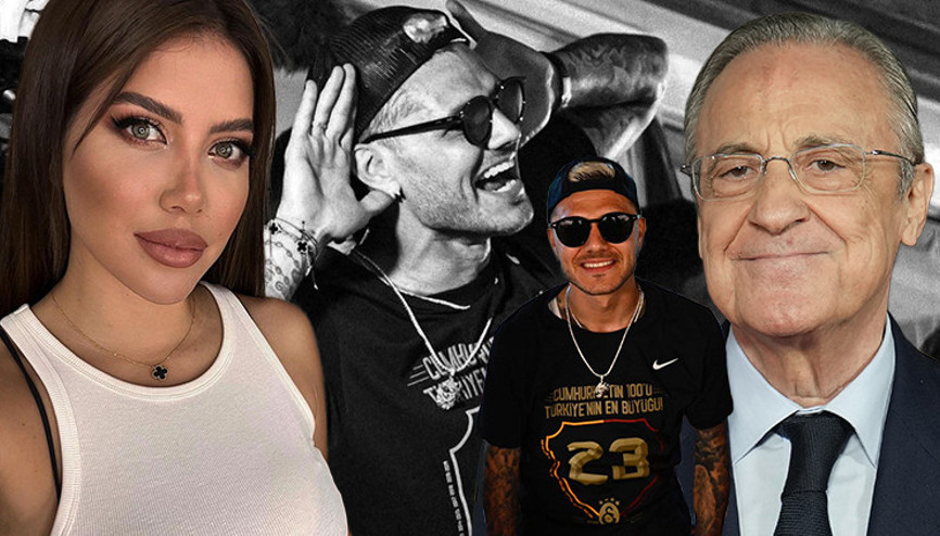 Real Madrid Başkanı Florentino Perez, Mauro Icardiyi reddetti Tam 4 yıl önce Wanda Nara...