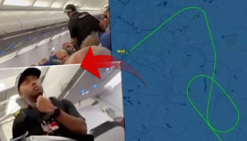 6 saatlik kaos Yolcu kemer takmayı reddedince polis baskın düzenledi