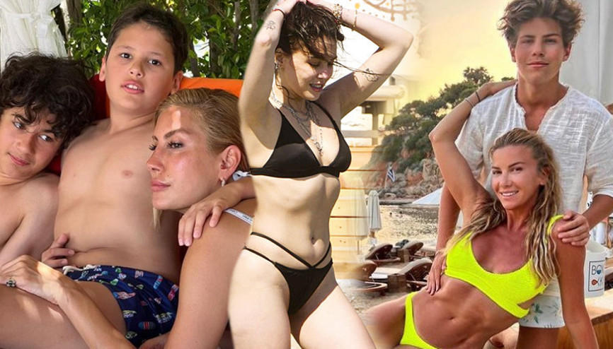 Çağla Şıkel, Ivana Sert, Dilara Aksüyek... Ünlüler tatilde