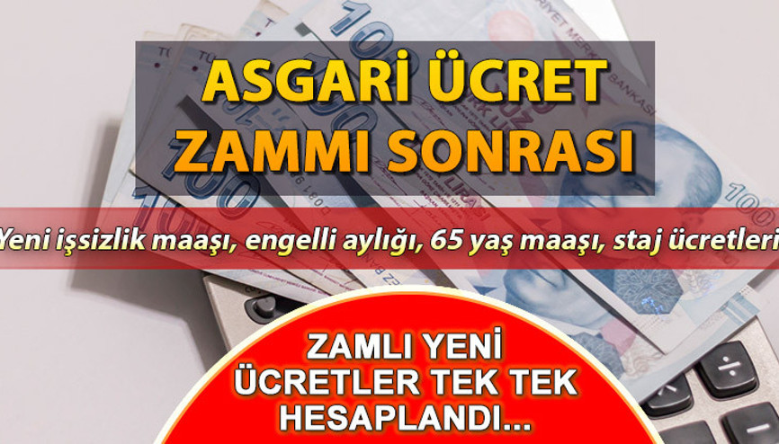 2023 TEMMUZ 65 yaş maaşı, engelli aylığı, stajyer ücreti ve işsizlik maaşı ne kadar, kaç TL oldu İşte, zamlı yeni ücretler…