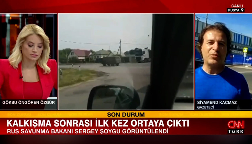 Rusya Savunma Bakanı Şoygu, kalkışma sonrası ilk kez ortaya çıktı