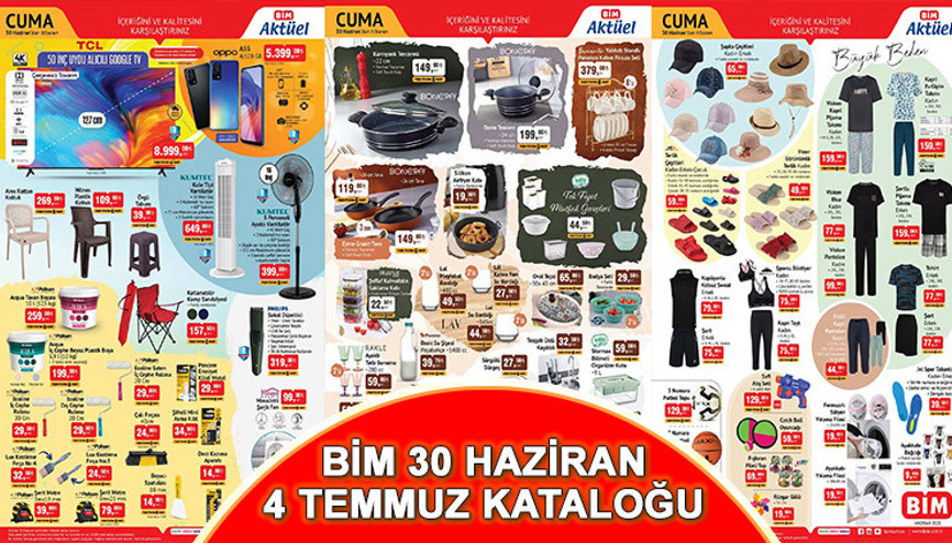 BİM KATALOĞU 30 Haziran-4 Temmuz 2023 | BİM’de kampanyalı ürünler listesi belli oldu… Elektronik ev eşyaları ve mutfak ürünlerinde fırsat günü