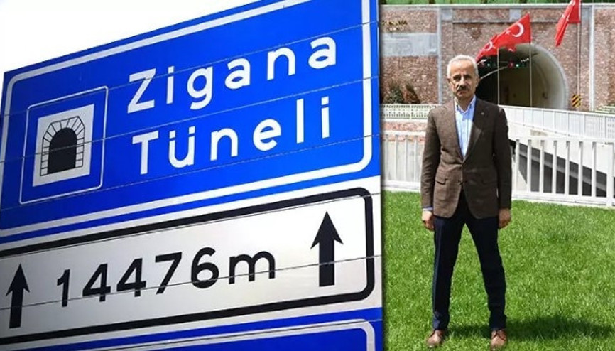 Yeni Zigana Tünelinden 1.5 ayda 251 bin araç geçti