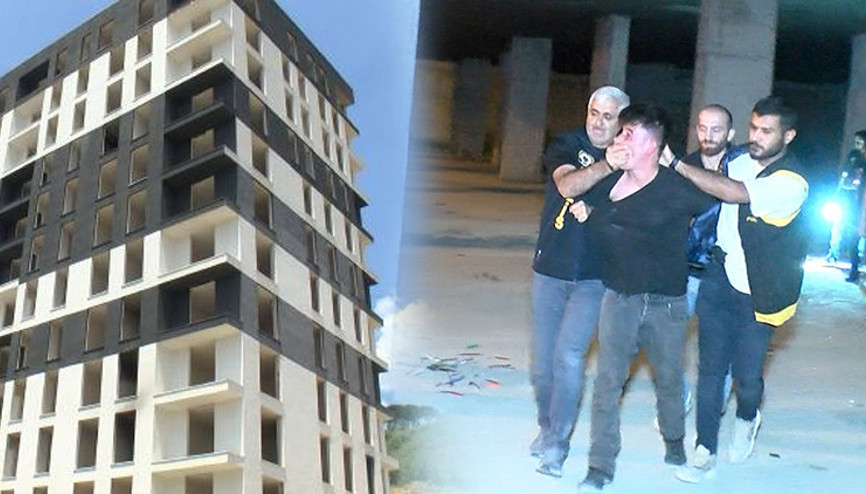 Pendikte metruk binalarda korku saçanlara baskın
