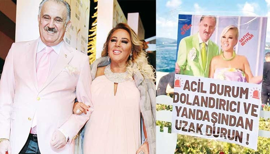 Dolandırıcı afişinden şikâyetçi oldu