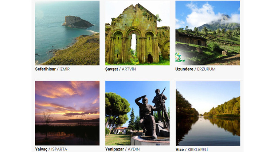 Türkiyede 8 ilçe sakin şehir adayı