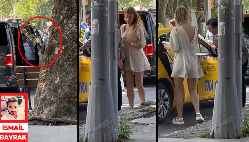 Trafikte kriz İzzet Antebi ve Aslı Turanlı arasında neler oldu