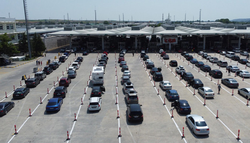 Avrupadan gelen gurbetçiler, Kapıkulede yoğunluk oluşturdu