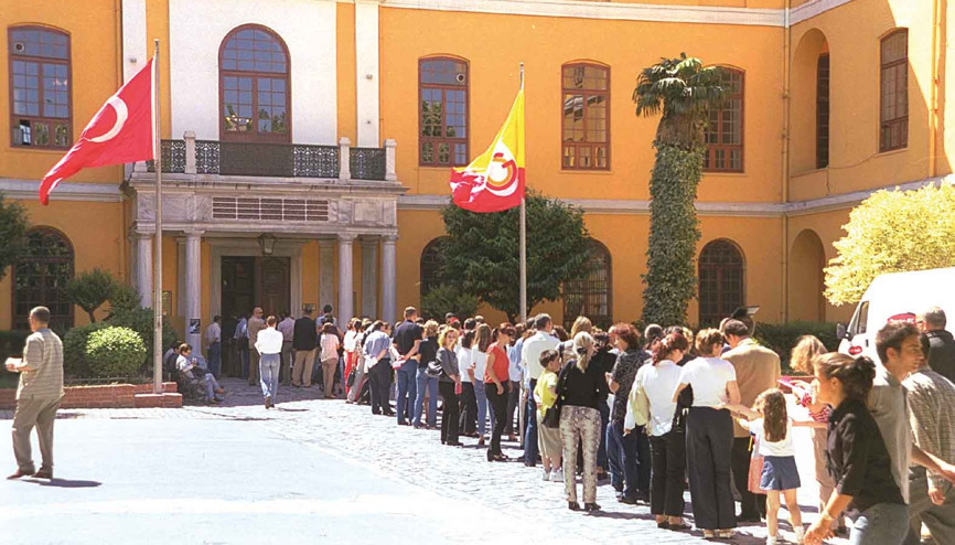 GS ilkokulunda kura dönemi