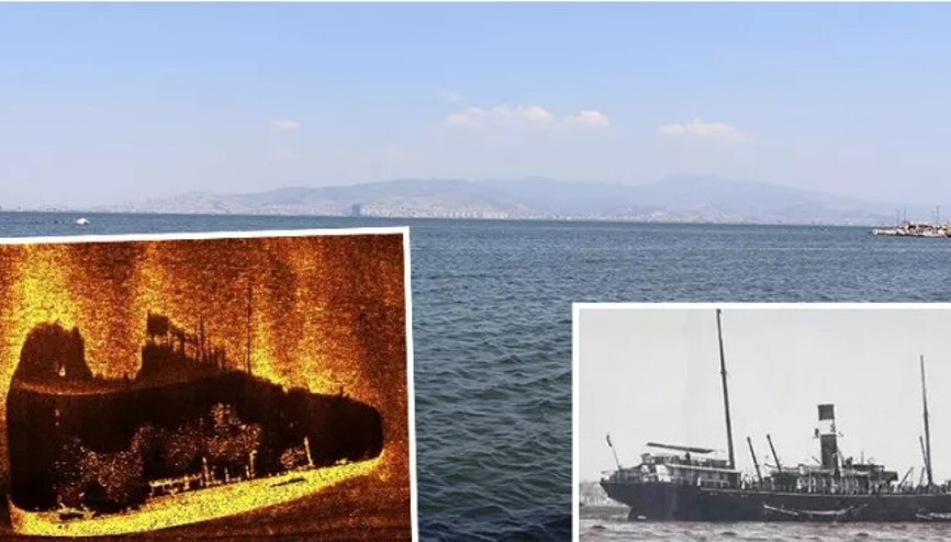 İzmir Körfezindeki batık gemiler keşfedilmeyi bekliyor