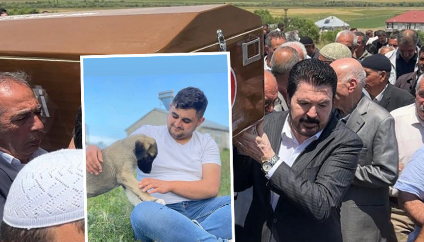 Ağrıda maganda kurşunuyla hayatını kaybeden Savcı Sayanın yeğeni toprağa verildi