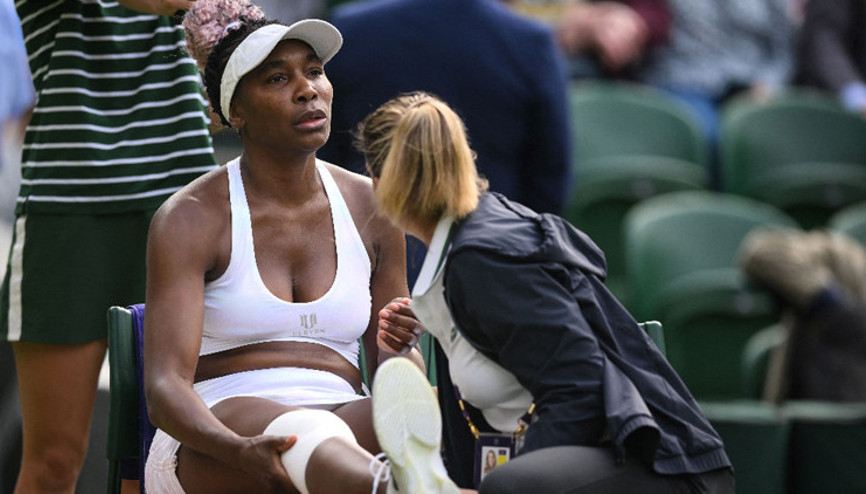 Venus Williamsın zor anları: Topa vuruyordum çimler bana vurdu