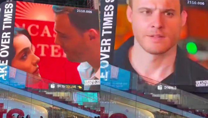 Ya Çok Seversen New York’un Times Meydanı’nda…