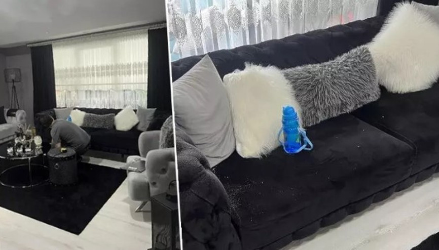 Çatıyı delip eve giren mermi, 5 yaşındaki Eymenin yanına düştü