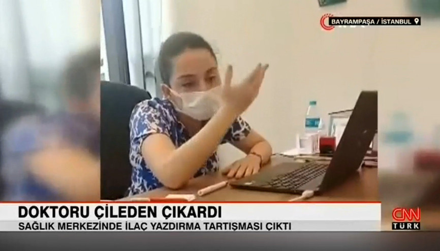 Aile hekimi ile hasta arasında ilaç yazdırma tartışması Aile hekimi ile hasta arasında ilaç yazdırma tartışması
