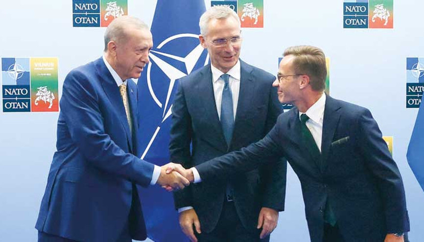 Türkiyeden İsveçin NATO üyeliğine vize