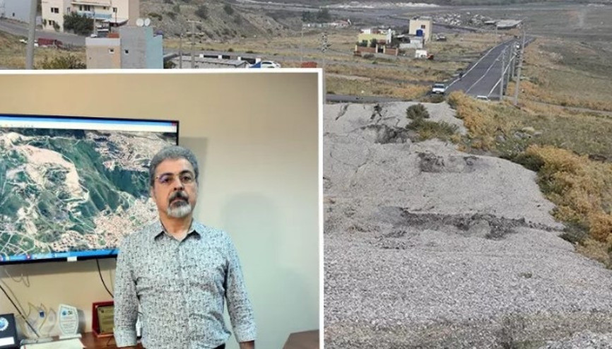 Prof. Dr. Hasan Sözbilir: Harmandalındaki heyelan bölgesinde tehlike büyüyor