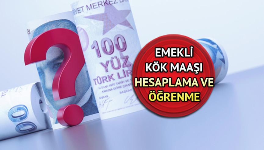 E-DEVLET KÖK MAAŞ ÖĞRENME EKRANI 2023 | Emekli maaş zammında kök maaş detayı Kök maaş nedir, nasıl hesaplanır