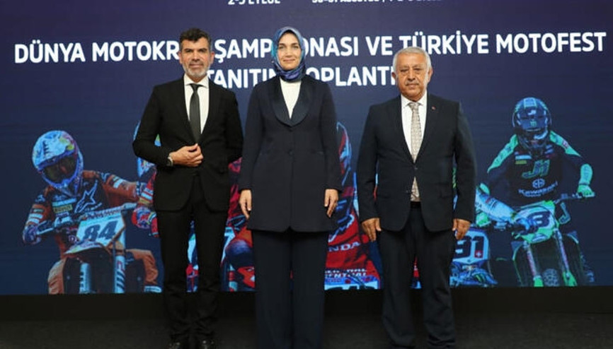 Dünya Motokros Şampiyonasının tanıtım toplantısı yapıldı