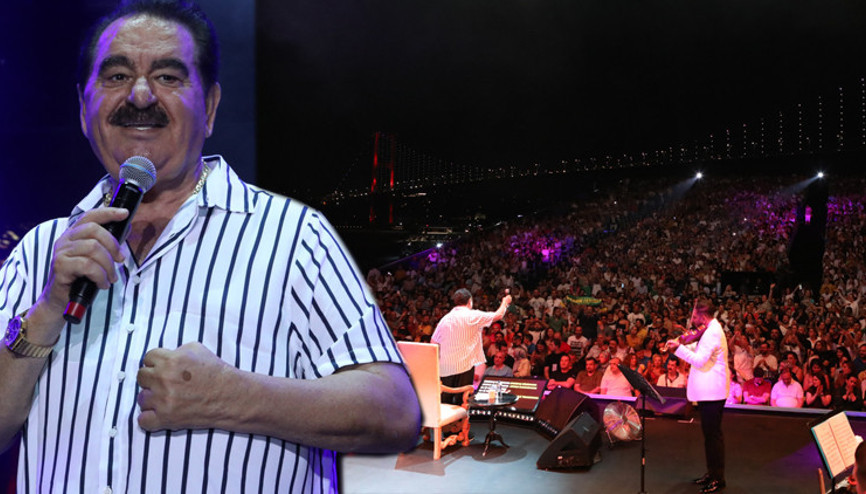 İbrahim Tatlıses Kuruçeşme Açıkhavayı ayağa kaldırdı