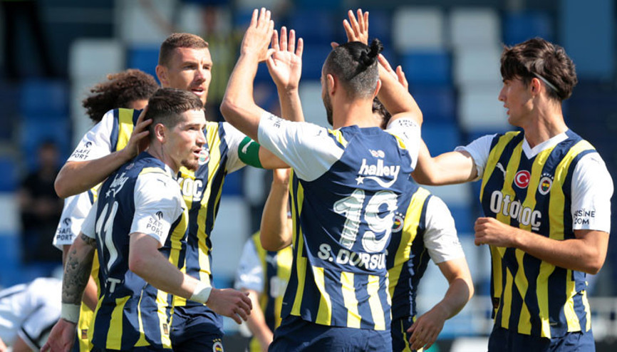 Neftçi Bakü 0-1 Fenerbahçe (Edin Dzeko gol attı)