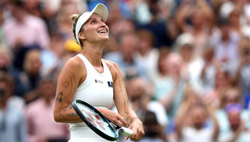 Marketa Vondrousova, Serena Williamstan sonra bir ilki başardı Antrenörü dövme yaptırmak zorunda...