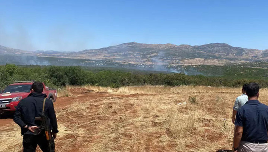 Diyarbakır Licedeki orman yangını 20 saat sonra kontrol altında