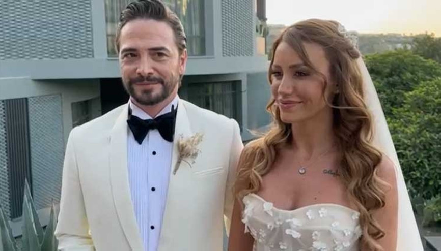 Ahmet Kural ve Çağla Gizem Şahin evlendi