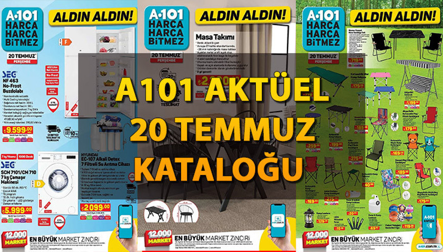 A101’DE BU HAFTA NELER VAR A101 20 TEMMUZ AKTÜEL KATALOĞU 2023